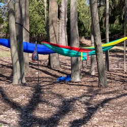 Cushing Memorial Park - Sleeping in style.