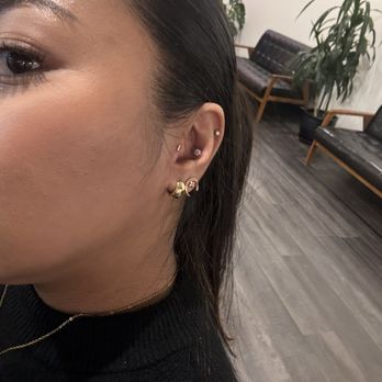 Pierced Hearts - Tragus Piercing - Piercing Near Me - Sacramento, California