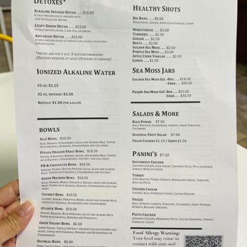 KRAVE Juice & Smoothie Cafe - Menu (May 2022) - Juice Bars & Smoothies Near Me - Chesapeake, Virginia