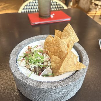 Lona - Guacamole with pork belly - New Mexican Cuisine Near Me - Nashville, Tennessee