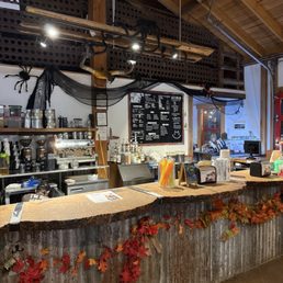 Photo of the coffee counter