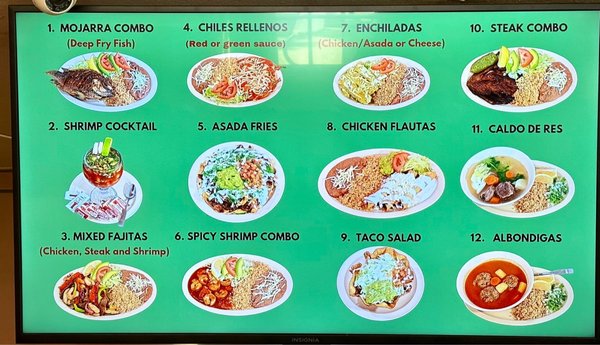 Menu photo 4  Super Taco Woodlake, CA