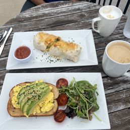 Breakfast Egg Avocado Toast