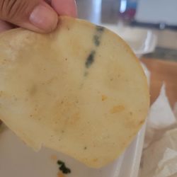 This was just one of the tortillas with mold.