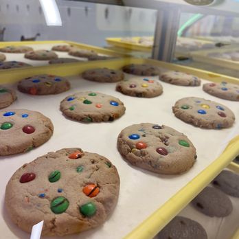 Scoops Cookies & Cones - M&M cookies - Ice Cream & Frozen Yogurt Near Me - Crescent, Oklahoma Scoops Cookies & Cones - M&M cookies - Ice Cream & Frozen Yogurt Near Me - Crescent, Oklahoma