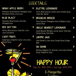 Scanned menu