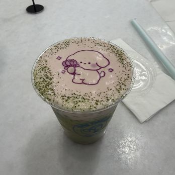 One Twelve Caffe - Strawberry matcha latte - Coffee & Tea Near Me - Downey, California One Twelve Caffe - Strawberry matcha latte - Coffee & Tea Near Me - Downey, California