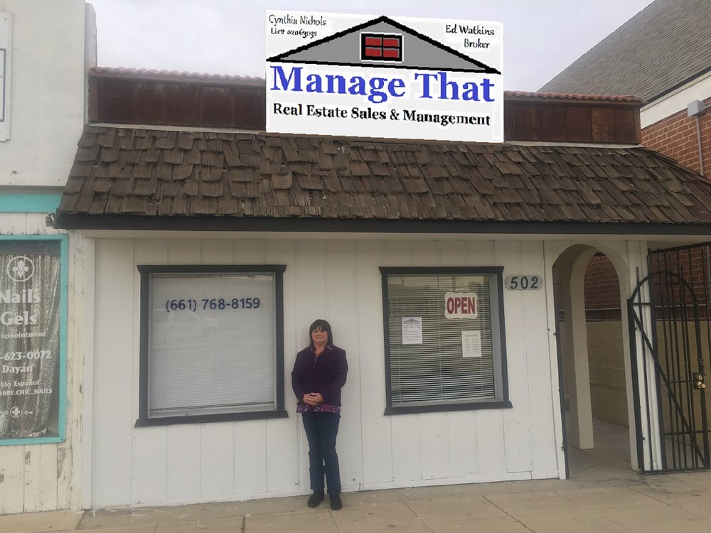 MANAGE THAT REAL ESTATE SALES & MANAGEMENT Updated October 2024