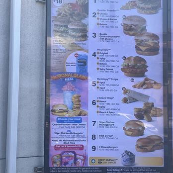 McDonald's - Combo meals menu - Fast Food Near Me - Burbank, California McDonald's - Combo meals menu - Fast Food Near Me - Burbank, California