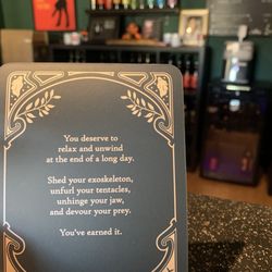 Final Girl Wines - Bar card game