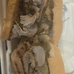 Firehouse Subs - Thanksgiving sub had hair in it