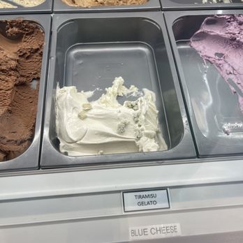 Heaven Creamery - Blue Cheese with chunks of actually blue in it! - Ice Cream & Frozen Yogurt Near Me - Centennial, Colorado