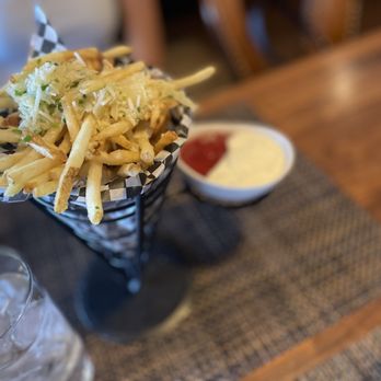 The Clinkscale - Truffle Parmesan fries - Breakfast & Brunch Near Me - Jerome, Arizona The Clinkscale - Truffle Parmesan fries - Breakfast & Brunch Near Me - Jerome, Arizona