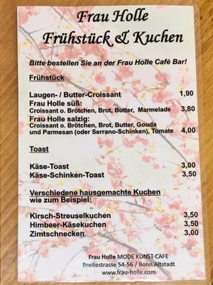 Menu photo 2 Frau Holle Bonn, NW