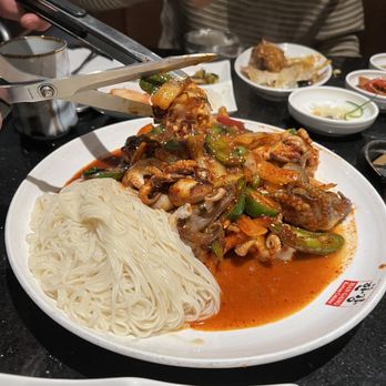 Han Gang Korean Restaurant - Ojing-uh Bokkeum noodles - Korean Near Me - Annandale, Virginia Han Gang Korean Restaurant - Ojing-uh Bokkeum noodles - Korean Near Me - Annandale, Virginia