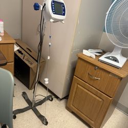 Dumont Center For Rehabilation and Nursing - IV line on the filthy floor. Infection and safety issue.