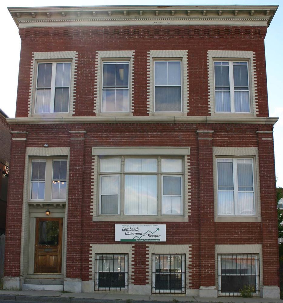 LOMBARDI, CLAIRMONT & KEEGAN, CPA Updated July 2024 35 Pearl St