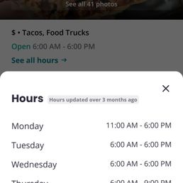 Not true...they were not there 3 hours before close.