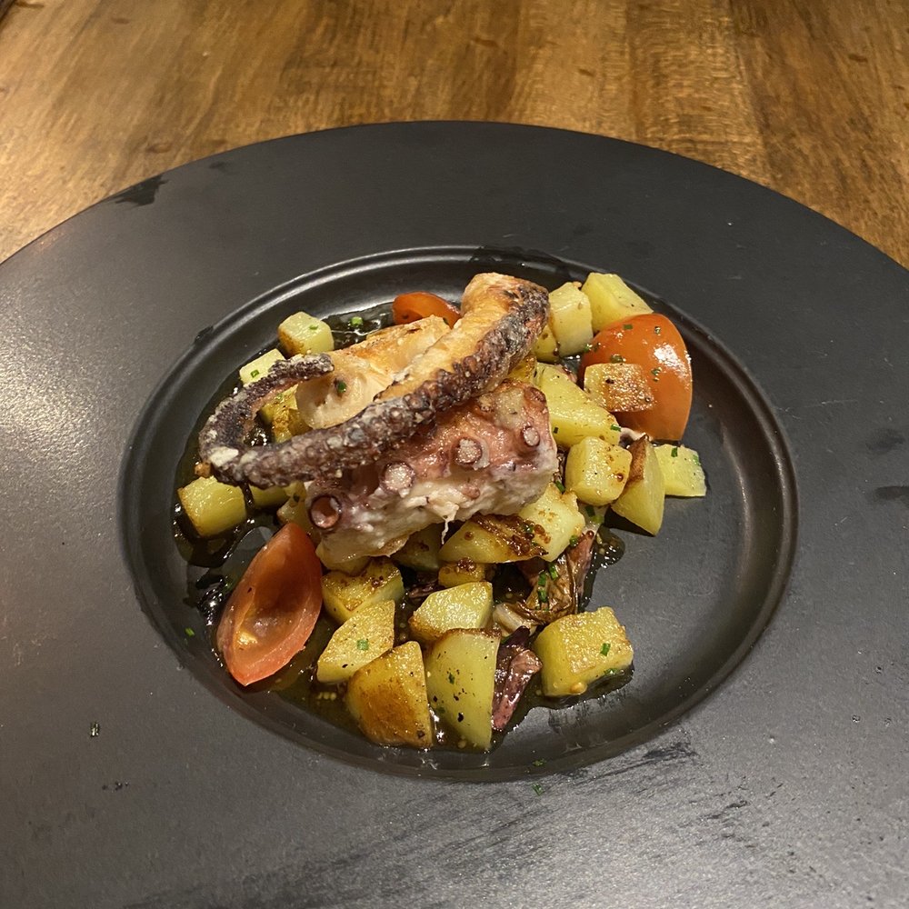 iconiq - Crispy Spanish octopus - French Near Me - Seattle, Washington iconiq - Crispy Spanish octopus - French Near Me - Seattle, Washington