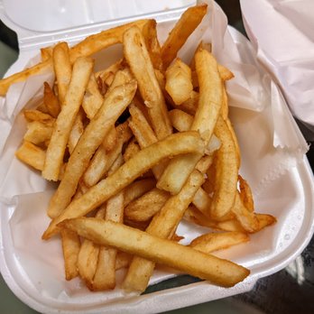 Lefty's Cheesesteaks - Fries stayed nice and crispy for the trip home. - Sandwiches Near Me - Livonia, Michigan