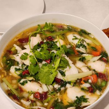 Uncle Wangs Allley - Sichuan pepper fish fillet stew - Chinese Near Me - Bloomington, Indiana