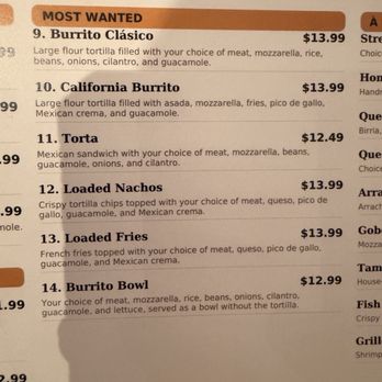 The Real Taco - Menu - Tacos Near Me - Bixby, Oklahoma The Real Taco - Menu - Tacos Near Me - Bixby, Oklahoma