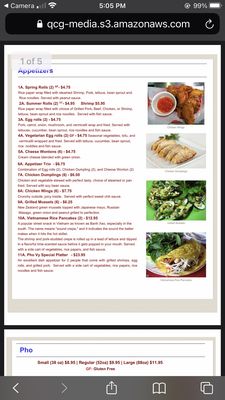 Menu photo 8 Pho Vy - Aurora Aurora, CO