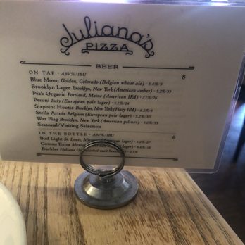 Juliana's - Drink list as of 9/11/21 - Pizza Near Me - Brooklyn, New York Juliana's - Drink list as of 9/11/21 - Pizza Near Me - Brooklyn, New York