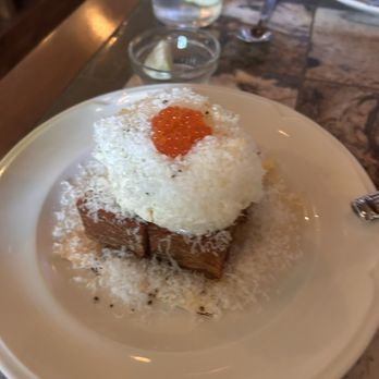 Hermon's - Potato with added roe - New American Near Me - Los Angeles, California