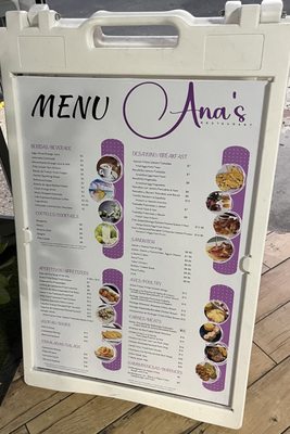 Menu photo 2 Ana's Café San Juan, PR Menu photo 2 Ana's Café San Juan, PR