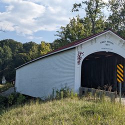 Cedar Ford Reconstructed Covered Bridge - Cedar Ford Reconstructed Covered Bridge, Bloomington