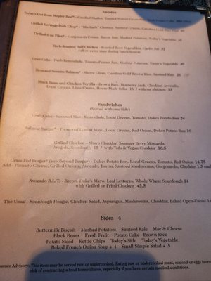 Menu photo 6 300 East Charlotte, NC