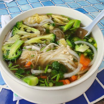 Saigon Bistro - Vegetable pho in beef broth - Vietnamese Near Me - Lakeland, Florida