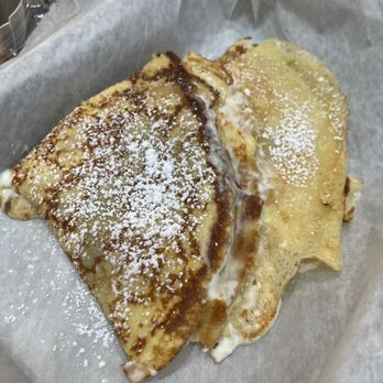 1607 Coffee Company - Crepes stuffed with whipped ricotta and fig jam - Coffee & Tea Near Me - Williamsburg, Virginia