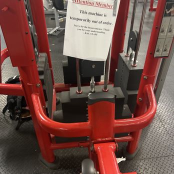 Brenda Athletic Clubs - Broken machine - Trainers Near Me - Modesto, California