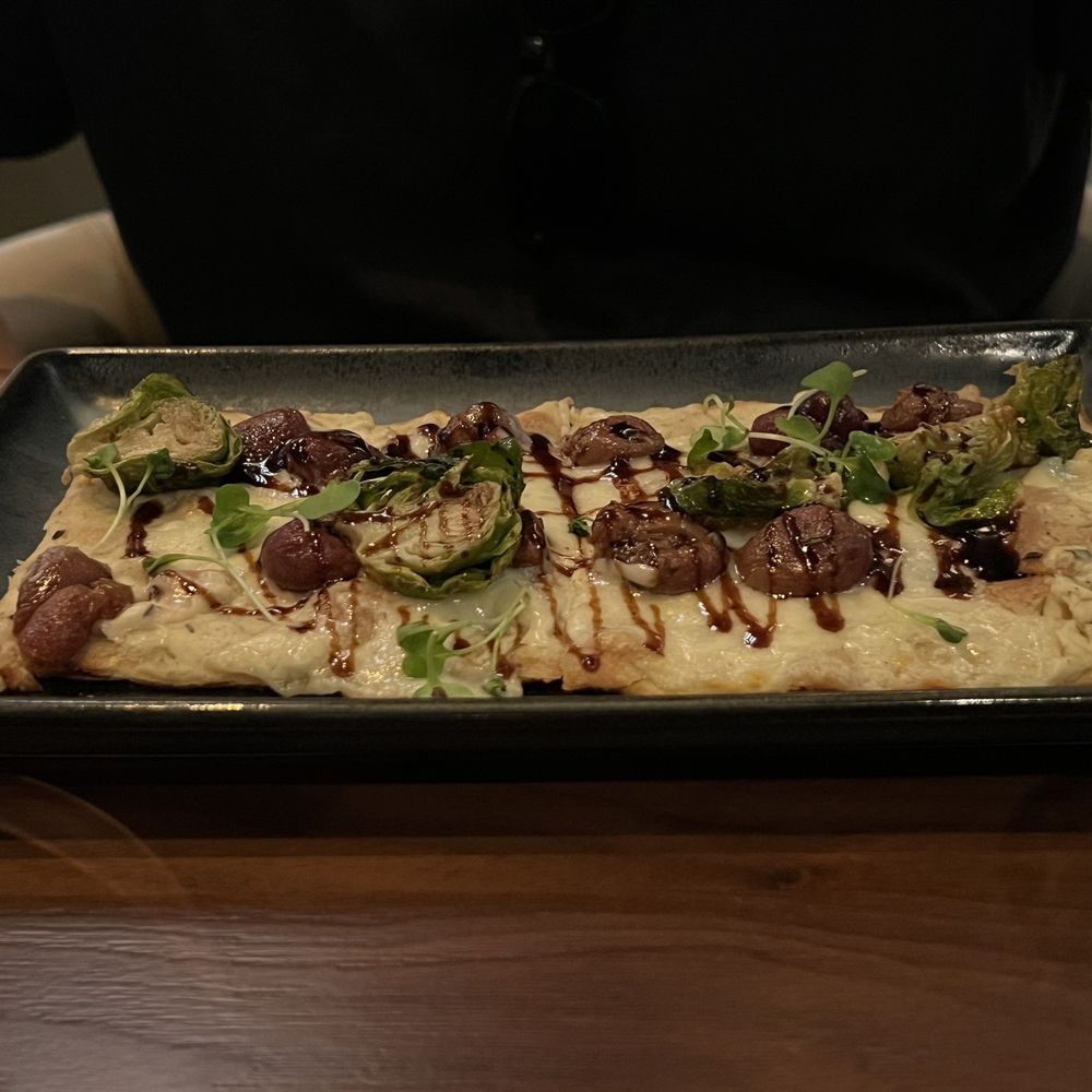 Ramsay's Kitchen - flatbread (veggie style) - New American Near Me - Las Vegas, Nevada Ramsay's Kitchen - flatbread (veggie style) - New American Near Me - Las Vegas, Nevada