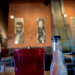 Roja Mexican Grill - Sitting at a table