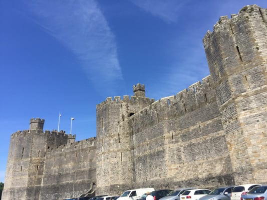 Caernarfon Castle by null