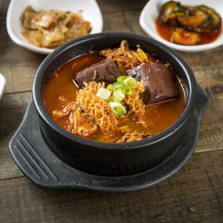 Tang - 선지 해장국 Beef blood hangover soup