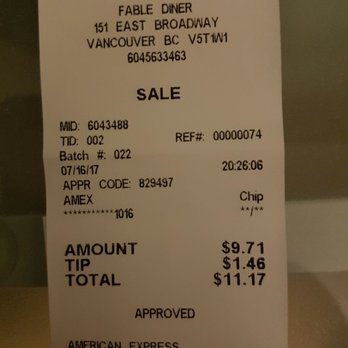 Fable Diner - Diners Near Me - Vancouver, British Columbia Fable Diner - Diners Near Me - Vancouver, British Columbia