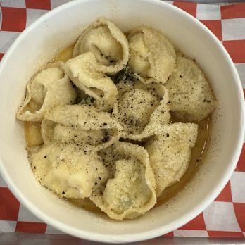 Miss Pasta - #19 - Ricotta Tortelli Burro e Salvia - Italian Near Me - Richardson, Texas Miss Pasta - #19 - Ricotta Tortelli Burro e Salvia - Italian Near Me - Richardson, Texas