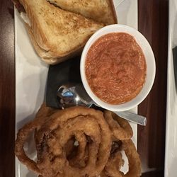Iron Horse Sports Pub / People's Choice - Grilled Cheese w/onion rings