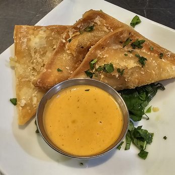 Nirvana by Chef Lindsay - Chicken wontons - Comfort Food Near Me - Laguna Beach, California Nirvana by Chef Lindsay - Chicken wontons - Comfort Food Near Me - Laguna Beach, California