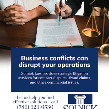 Solnick Law - Business Law Near Me - North Miami Beach, Florida Solnick Law - Business Law Near Me - North Miami Beach, Florida