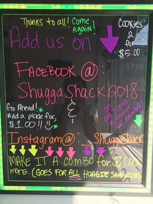 Menu photo 3 Shugga Shack Sauk Village, IL