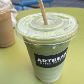 Artbean Coffee - Matcha latte - Art Galleries Near Me - New York, New York Artbean Coffee - Matcha latte - Art Galleries Near Me - New York, New York