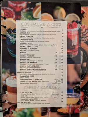 Menu photo 7 A.M. Déjeuner Dîner Boisbriand, QC