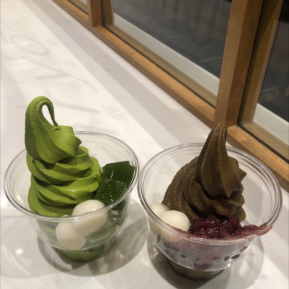Saryo Cafe - Matcha sundae (no red bean) & hojicha sundae - Desserts Near Me - North York, Ontario Saryo Cafe - Matcha sundae (no red bean) & hojicha sundae - Desserts Near Me - North York, Ontario