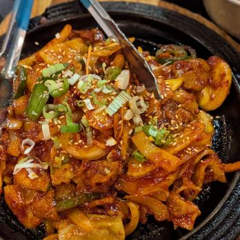Obaltan - Spicy Stir Fried Pork & Vegetables - Korean Near Me - Fort Lee, New Jersey Obaltan - Spicy Stir Fried Pork & Vegetables - Korean Near Me - Fort Lee, New Jersey