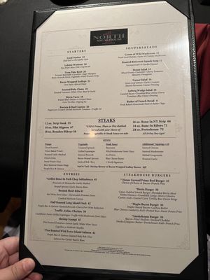 Menu photo 1 1 North Steakhouse Hampton Bays, NY